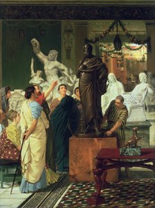 Mercante di statue da Lawrence Alma Tadema